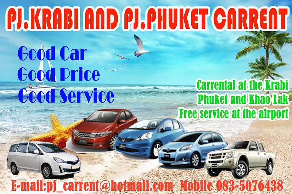 P J Krabi car rent Krabi